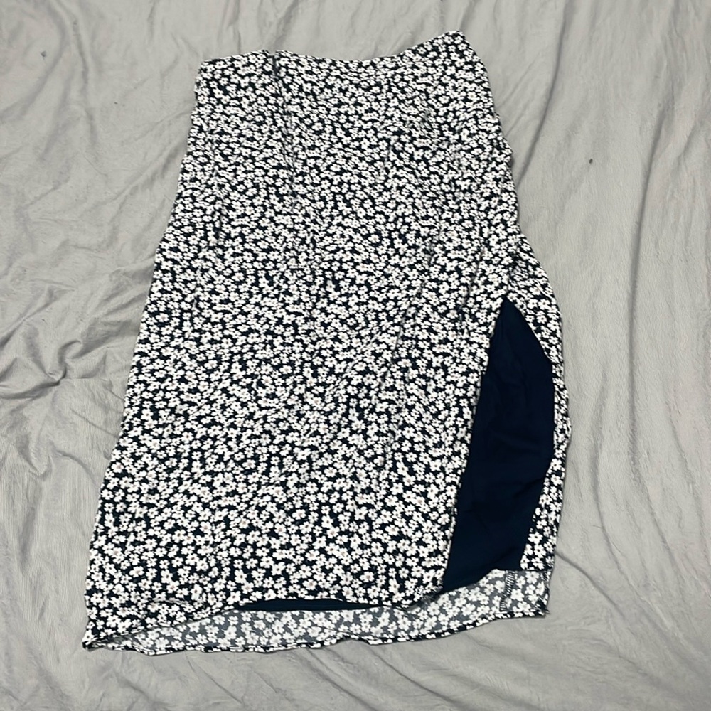 Abercrombie and Fitch floral midi skirt